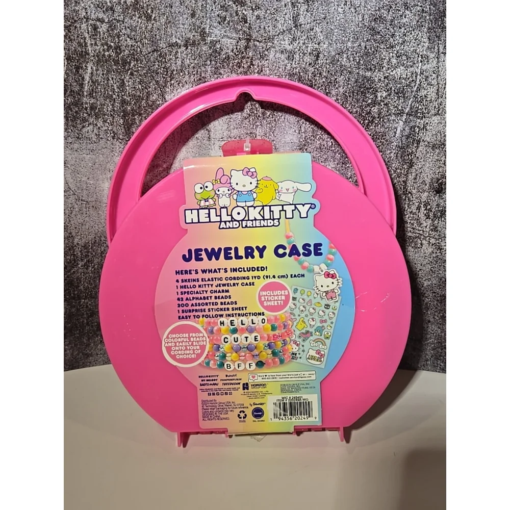 Hello Kitty & Friends Jewelry Case Create Your Own Jewelry New-Sealed(161)